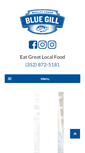 Mobile Screenshot of bluegillqualityfoods.com